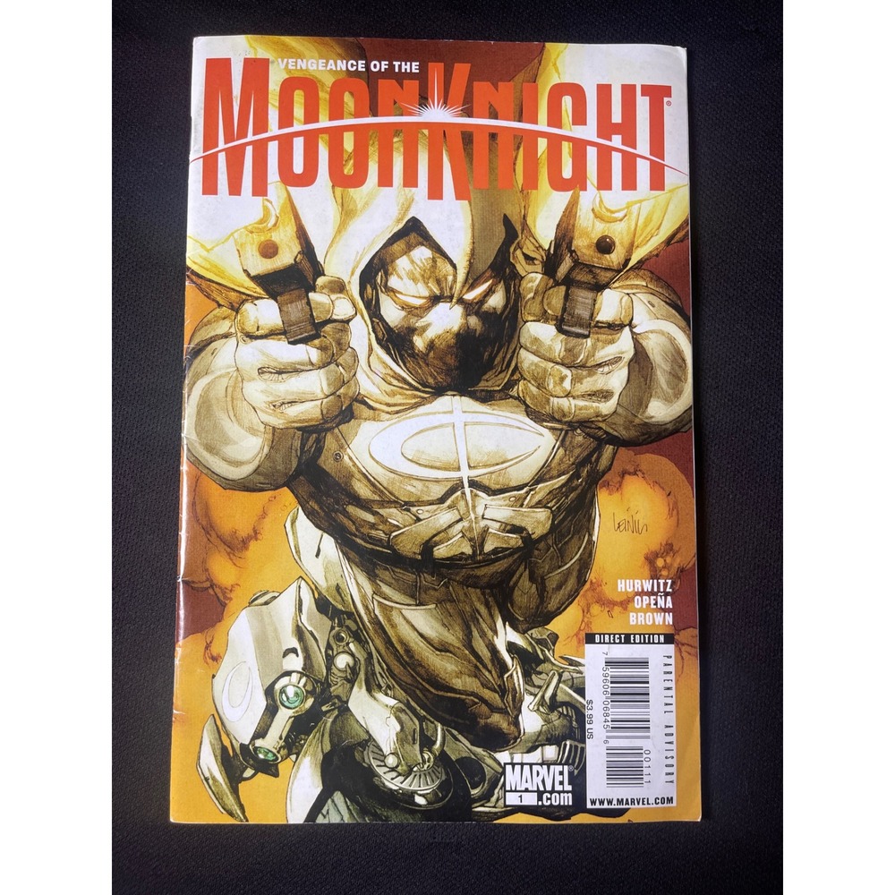 Vengeance of the Moon Knight 1 Comic Book Marvel Direct Edition 2009